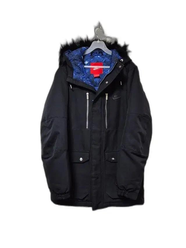 나이키 거위털 정품 남성 겨울 퍼장식 남자후드구스다운야상패딩점퍼자켓100