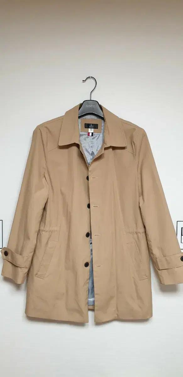 OKKANE 남성 트렌치 코트 XL 베이지