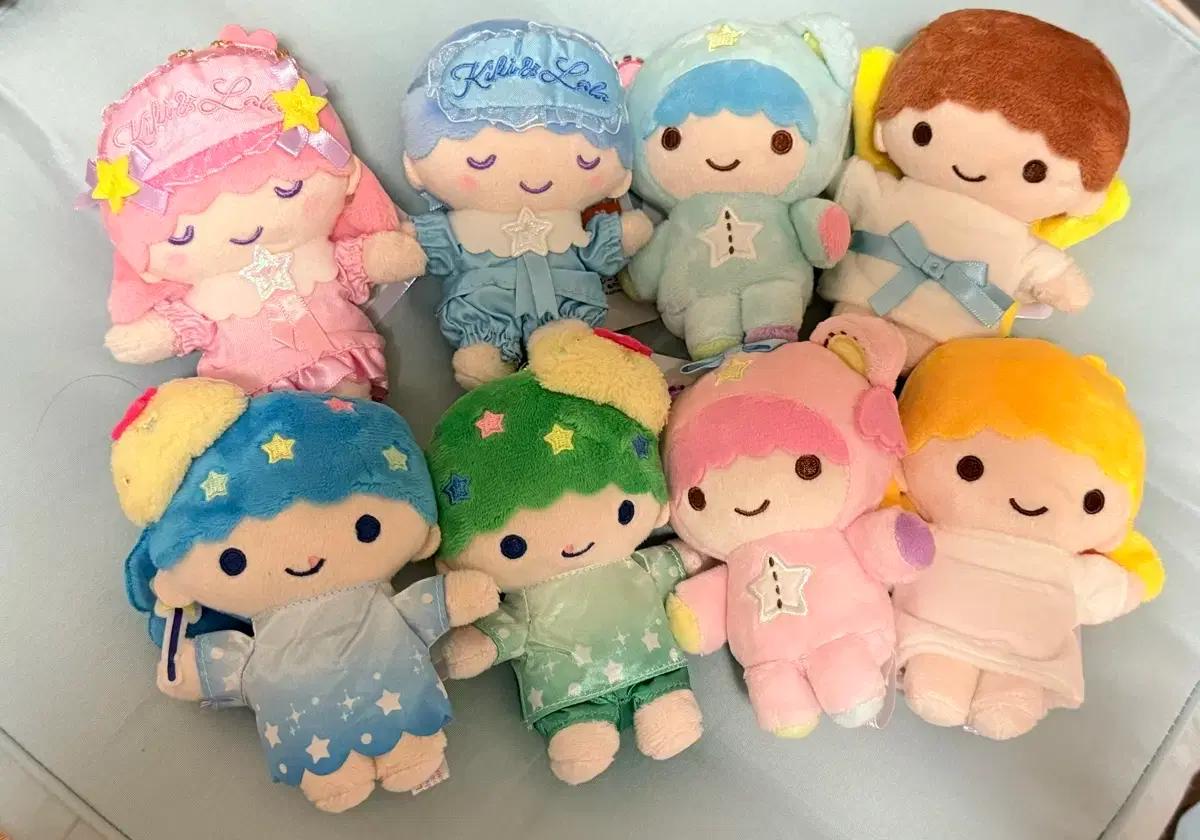 리틀트윈스타 50주년 마스코트 키키라라 크림소다 꿈나라 퍼프포프 레트로