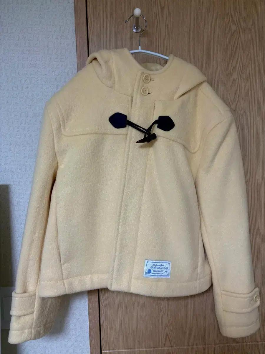 로씨로씨 후드 울 더플코트