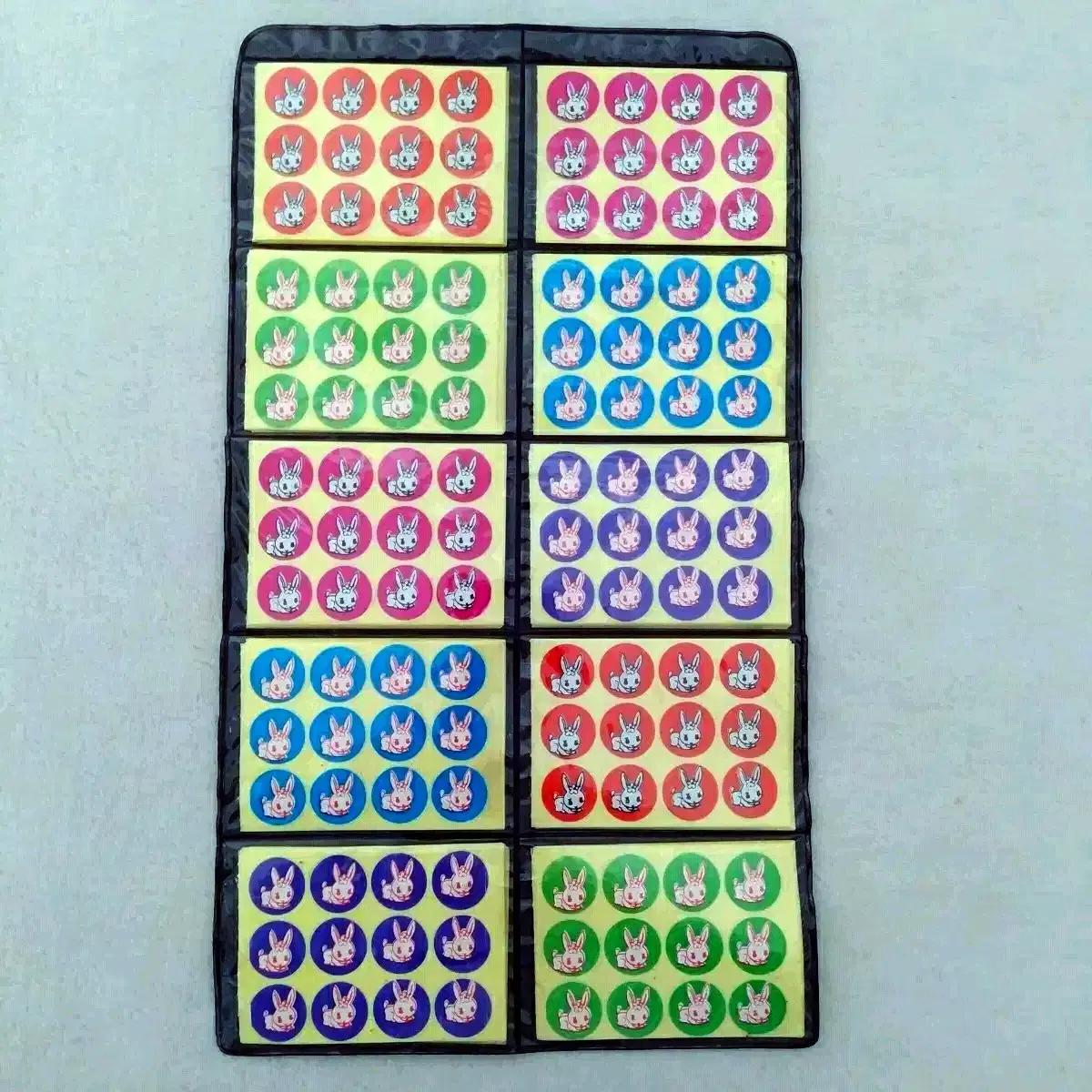 옛날 문방구 토끼 스티커 / 고전 문구 근현대사 추억박물관 인테리어 소품