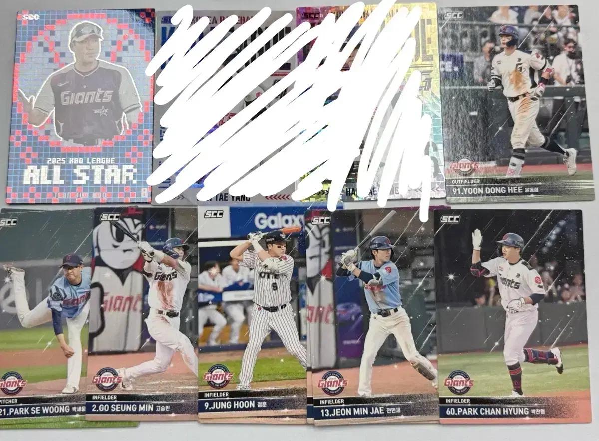 크보 Kbo 카드 플러스 롯데자이언츠 전준우 한태양 윤동희 전민재 고승민