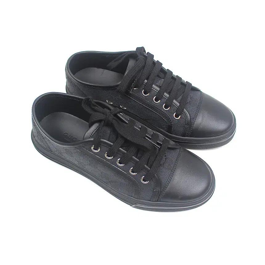 [중고명품다올] 구찌 GG 수프림 캔버스 로우탑 여성 스니커즈 34.5