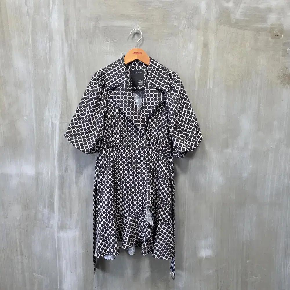 에고이스트 랩스타일 패턴 원피스/여성(55)/ST2005