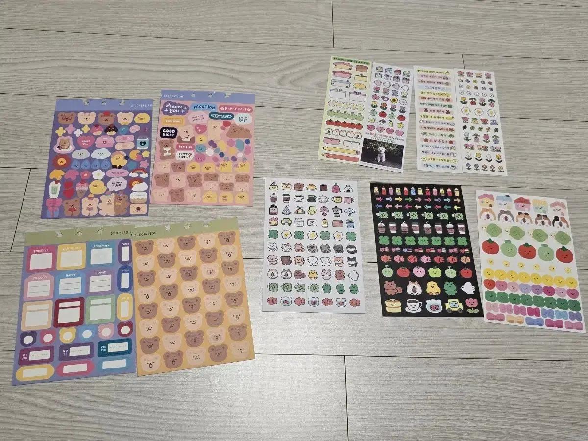 다꾸 스티커 11개