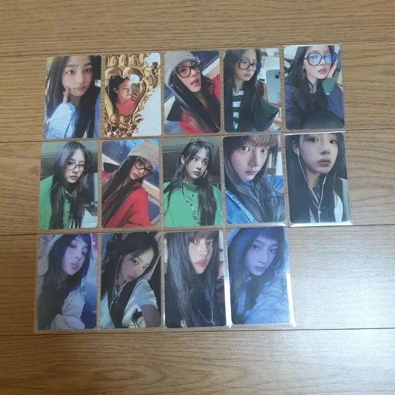 뉴진스 민지 위버스앨범 포카 일괄