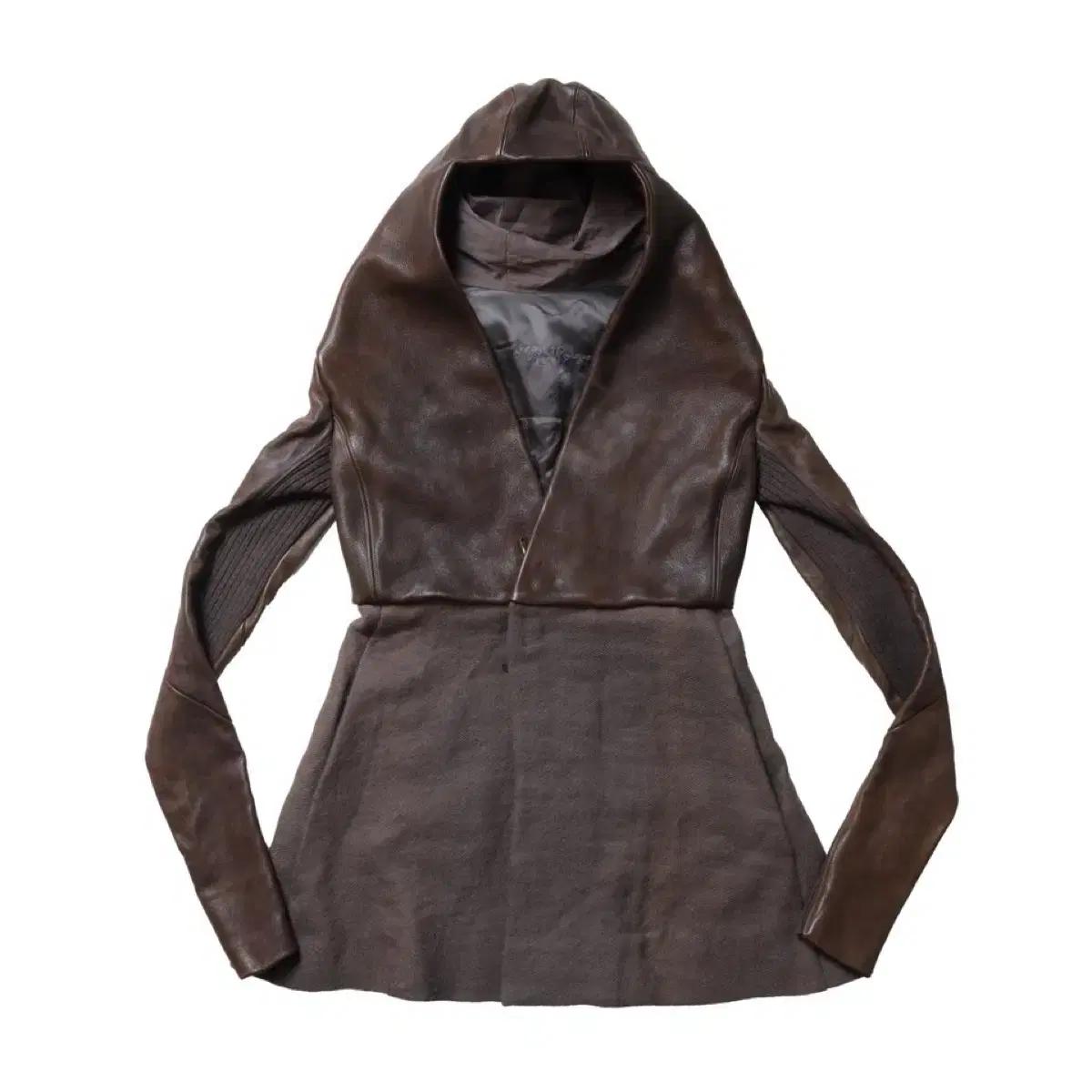 릭 오웬스 Rick Owens Deer Skin Angora Jacket