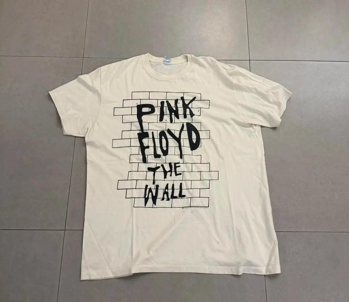 빈티지 Pink floyd the wall 티셔츠 사이즈 XL