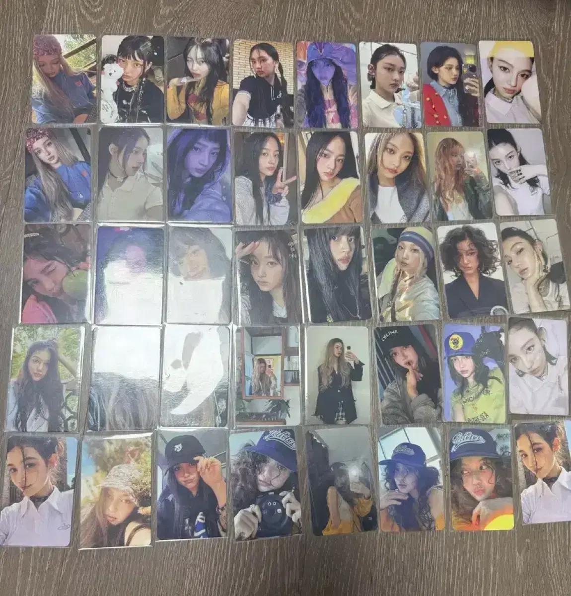 뉴진스 포카랑 스테이씨 포카로 아이브 포카들 구합니다