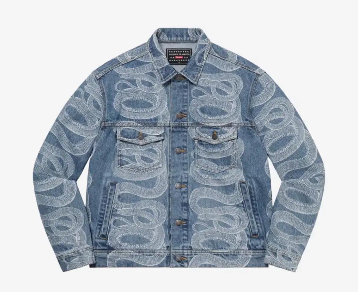 Supreme x Hysteric Glamour 데님 자켓 슈프림