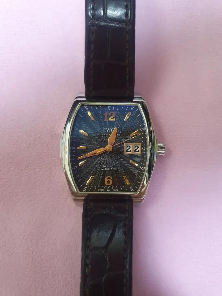 iwc 다빈치 빅데이트 초코판(브라운)