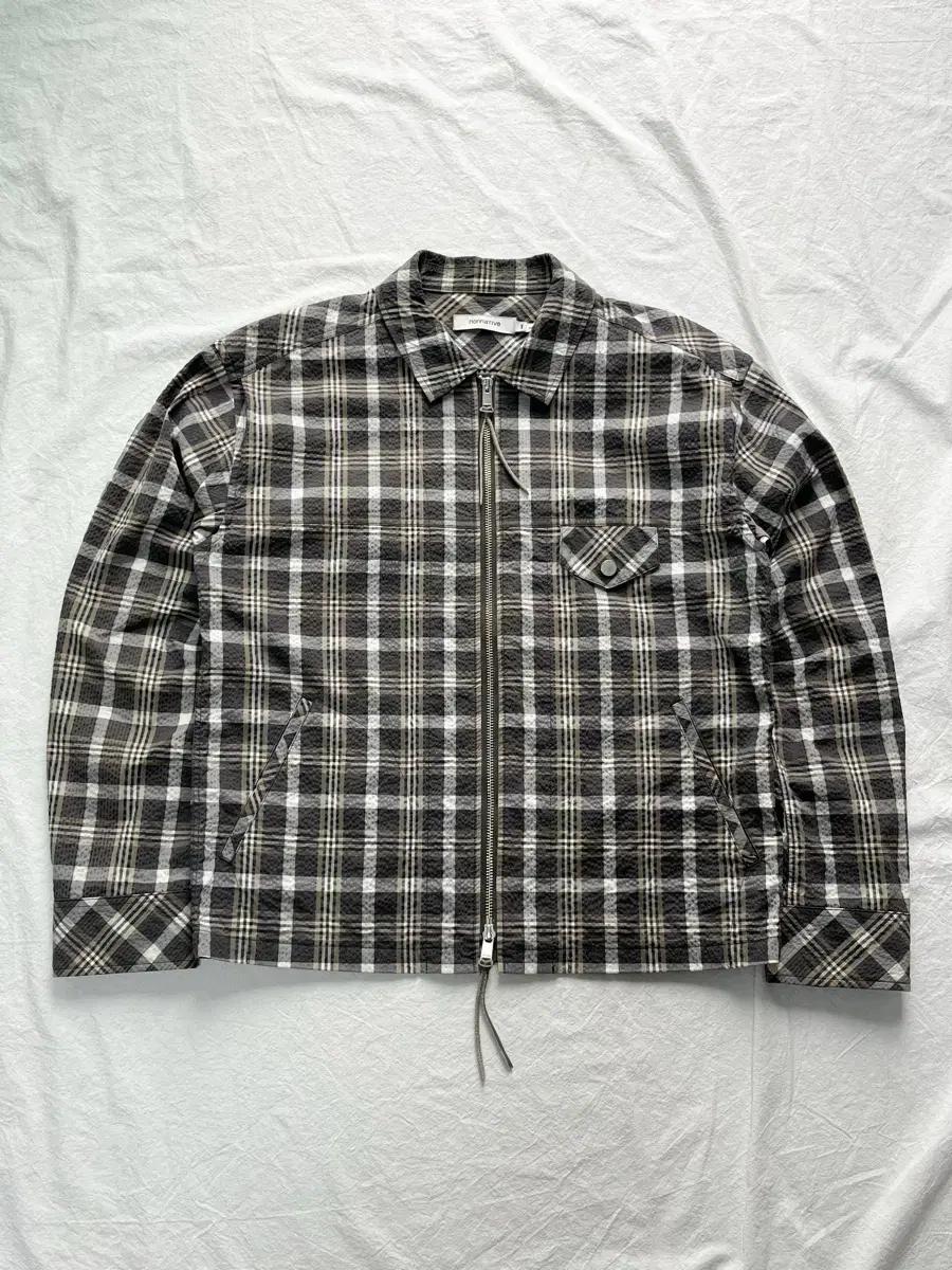 [1] Nonnative 논네이티브 라이더 셔츠 체크 자켓
