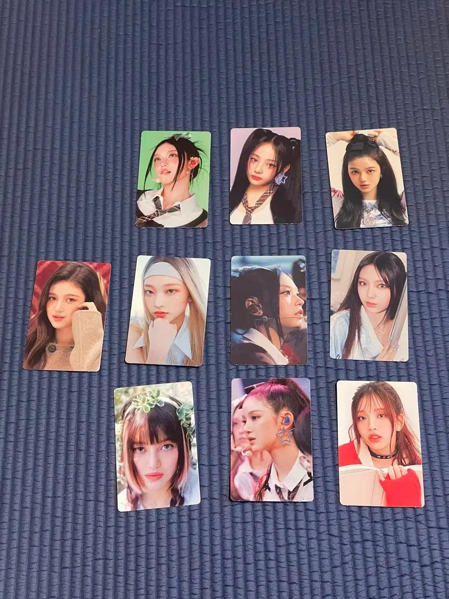 뉴진스 포카 10개 일괄