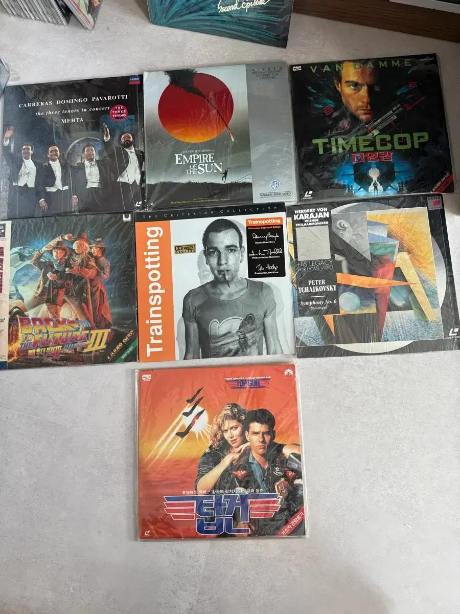 영화 LaserDisc 7개 모음