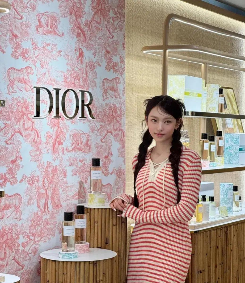 디올 뉴진스 해린 립밤 059 red bloom