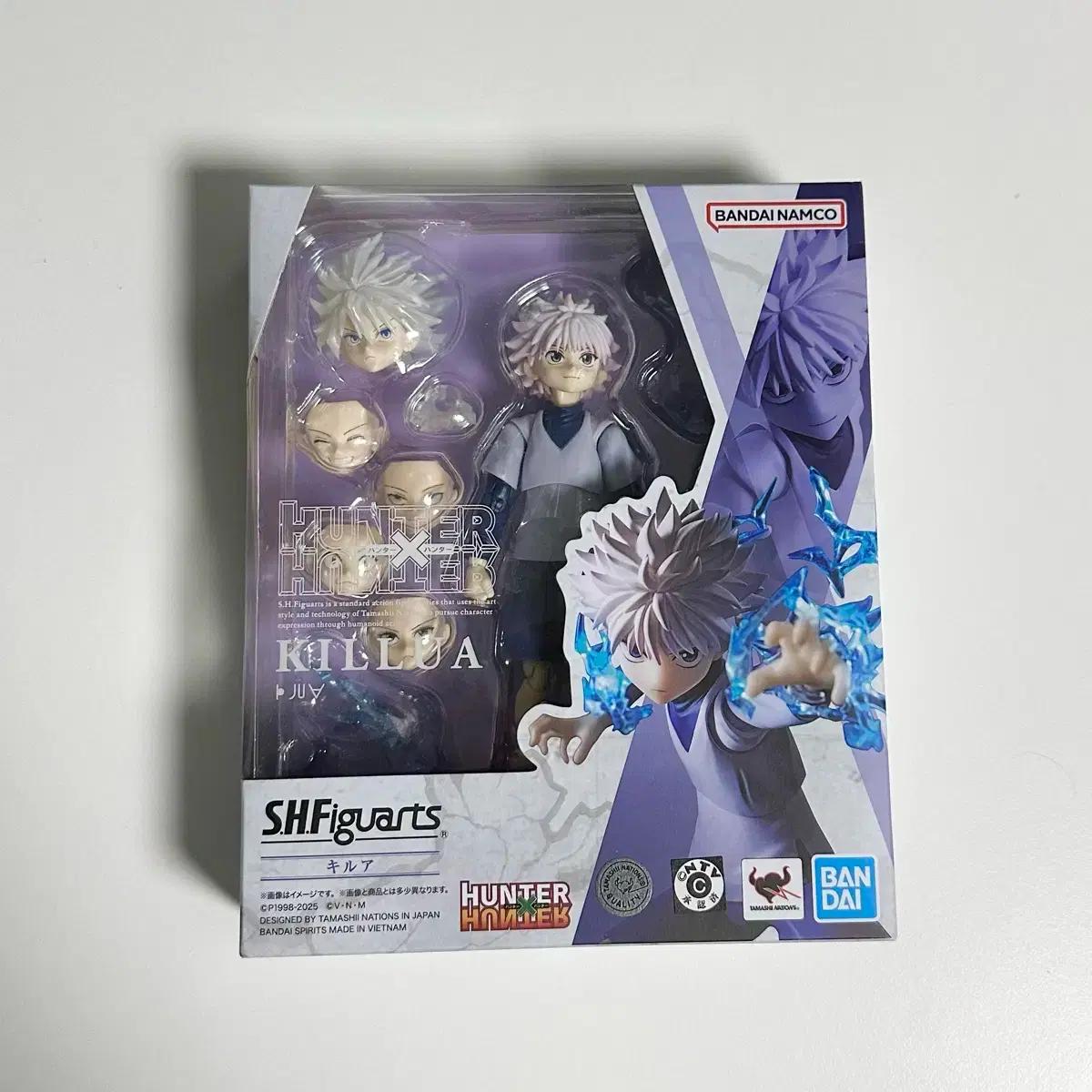 미개봉) 헌터헌터 키르아 S.H.Figuarts 피규아트 피규어 shf