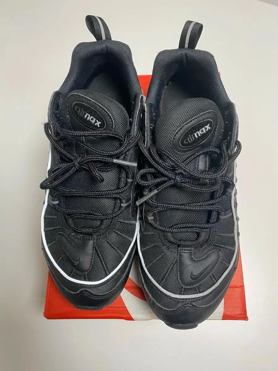 나이키 에어맥스 98 블랙 운동화 260/265