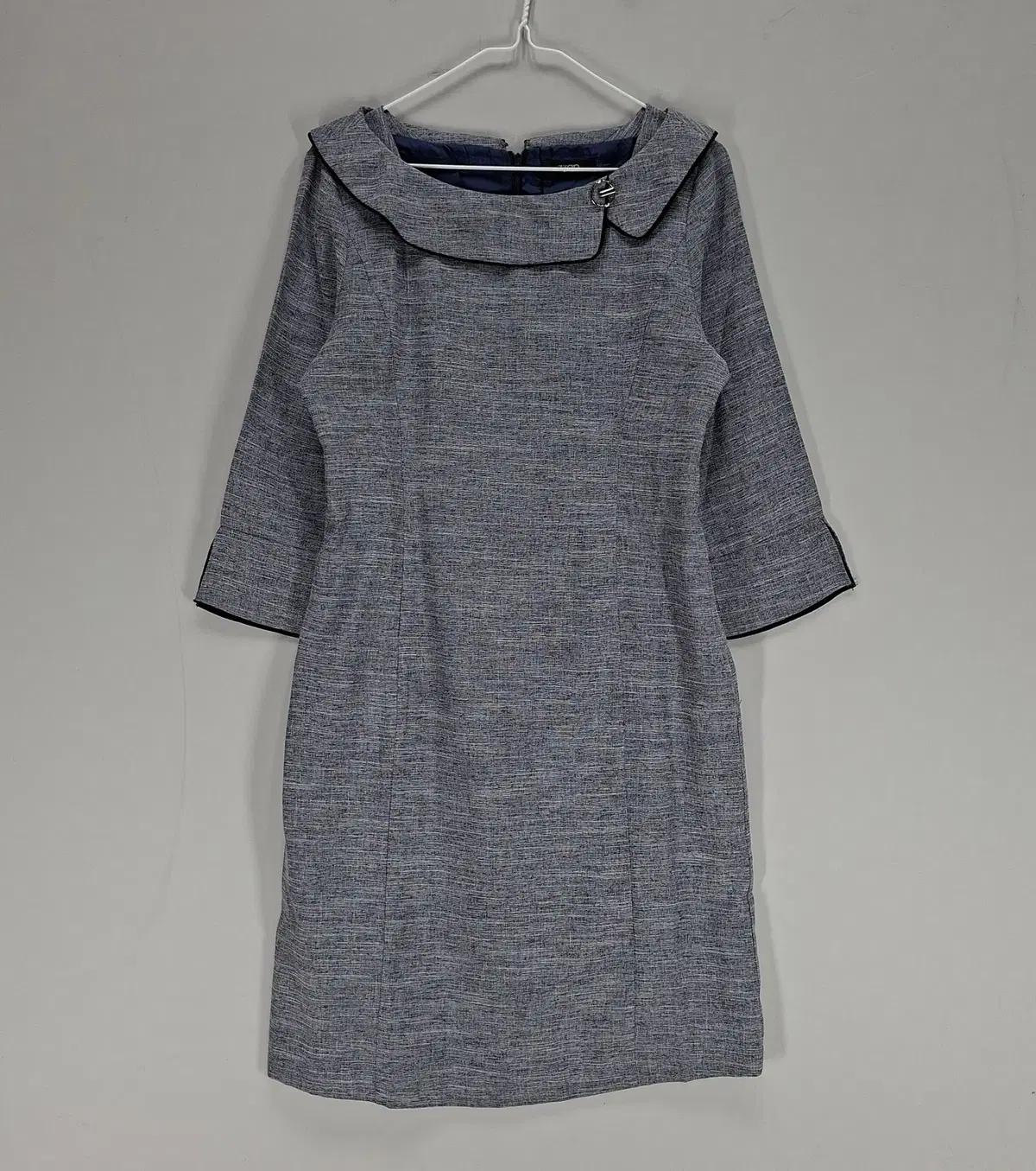 에이비에프젯 여88 원피스 2018 봄가을 그레이 64029