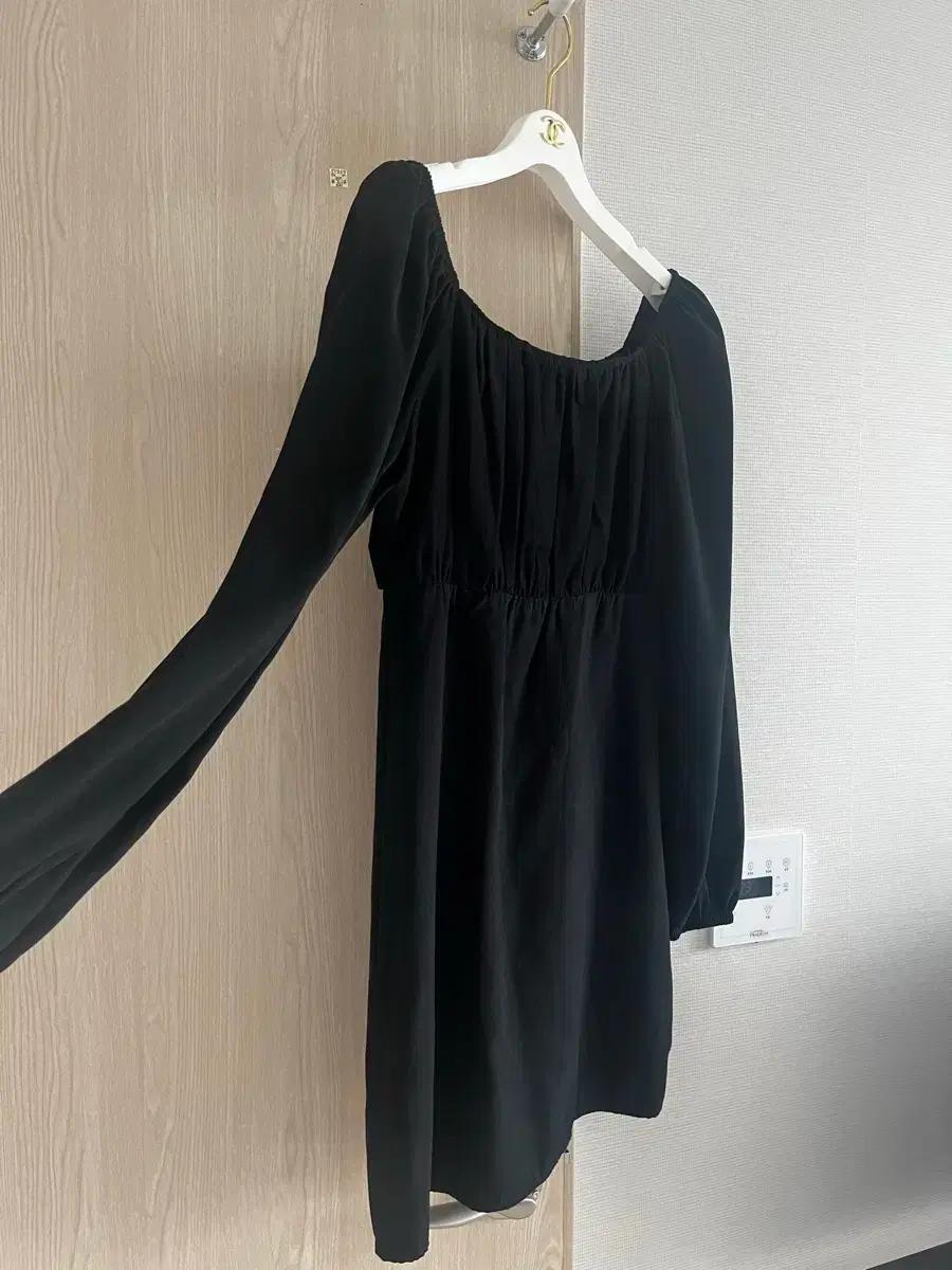 스퀘어넥 셔링 벨벳 가을 원피스 55-66