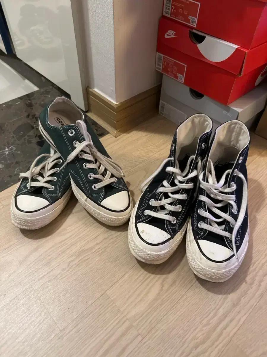 컨버스 척테일러 그린, 블랙하이