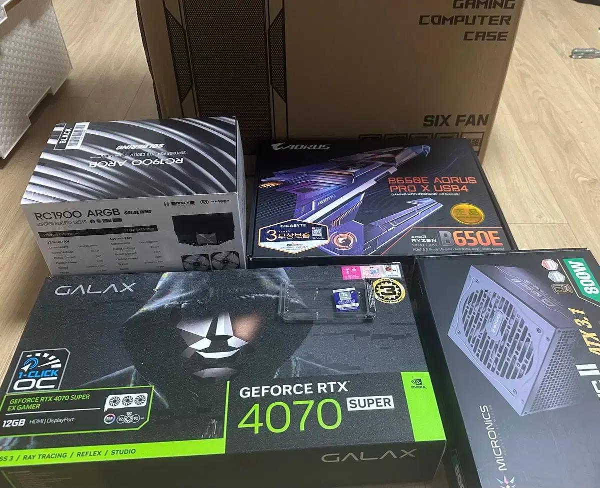 9600x 4070super 본체판매합니다~