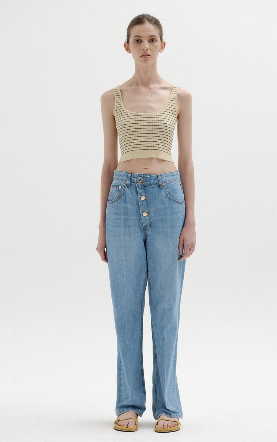 여성)EENK 잉크 SENEVA Denim 세네바 데님 XS사이즈