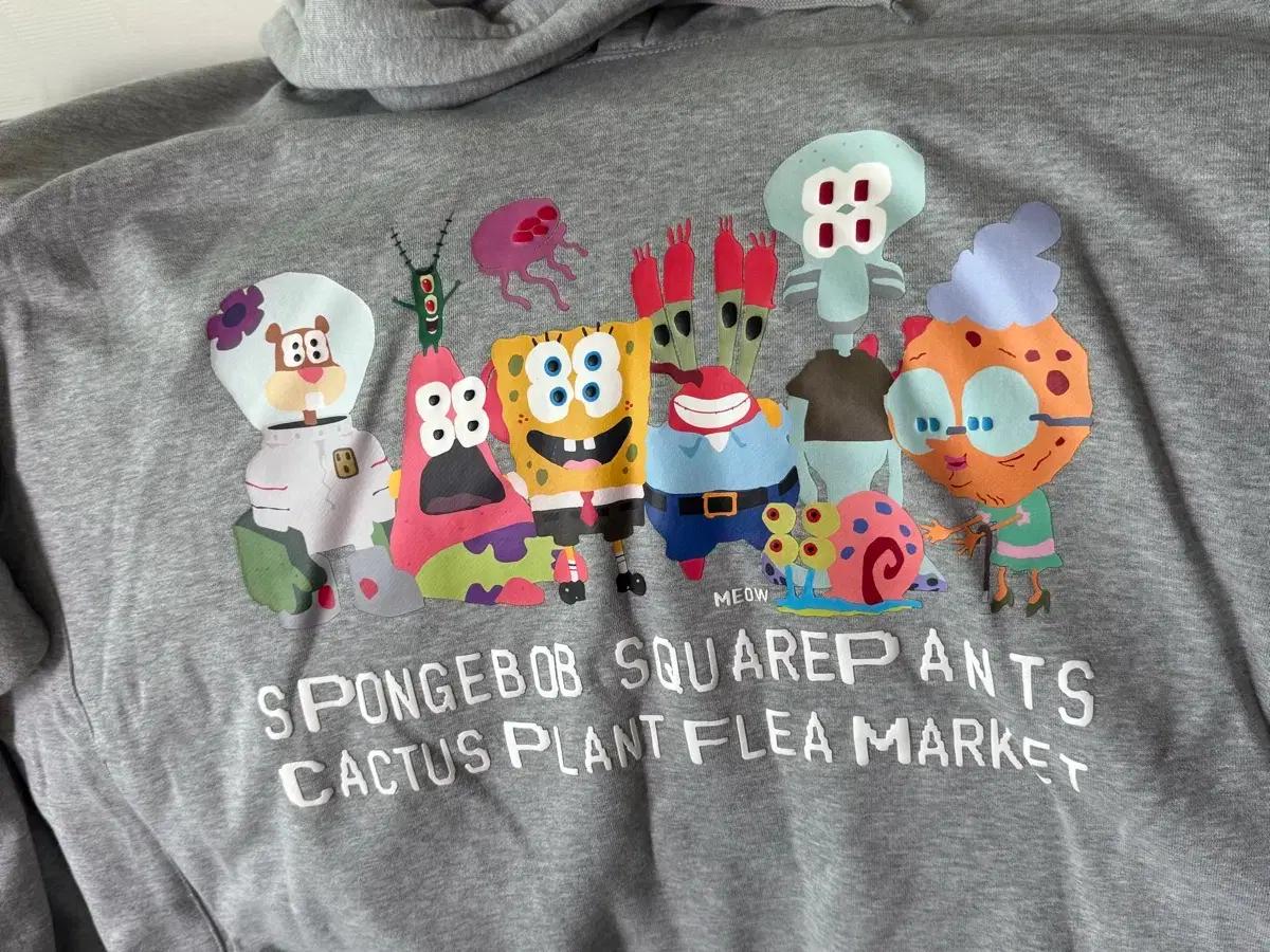 (4XL)유니클로 스폰지밥 cpfm 후드