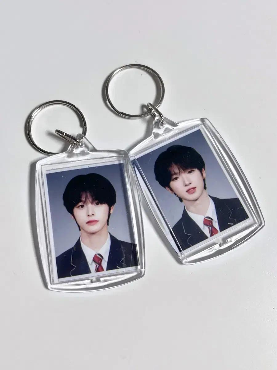 엔시티위시 사쿠야 리쿠 증사키링 증명사진키링