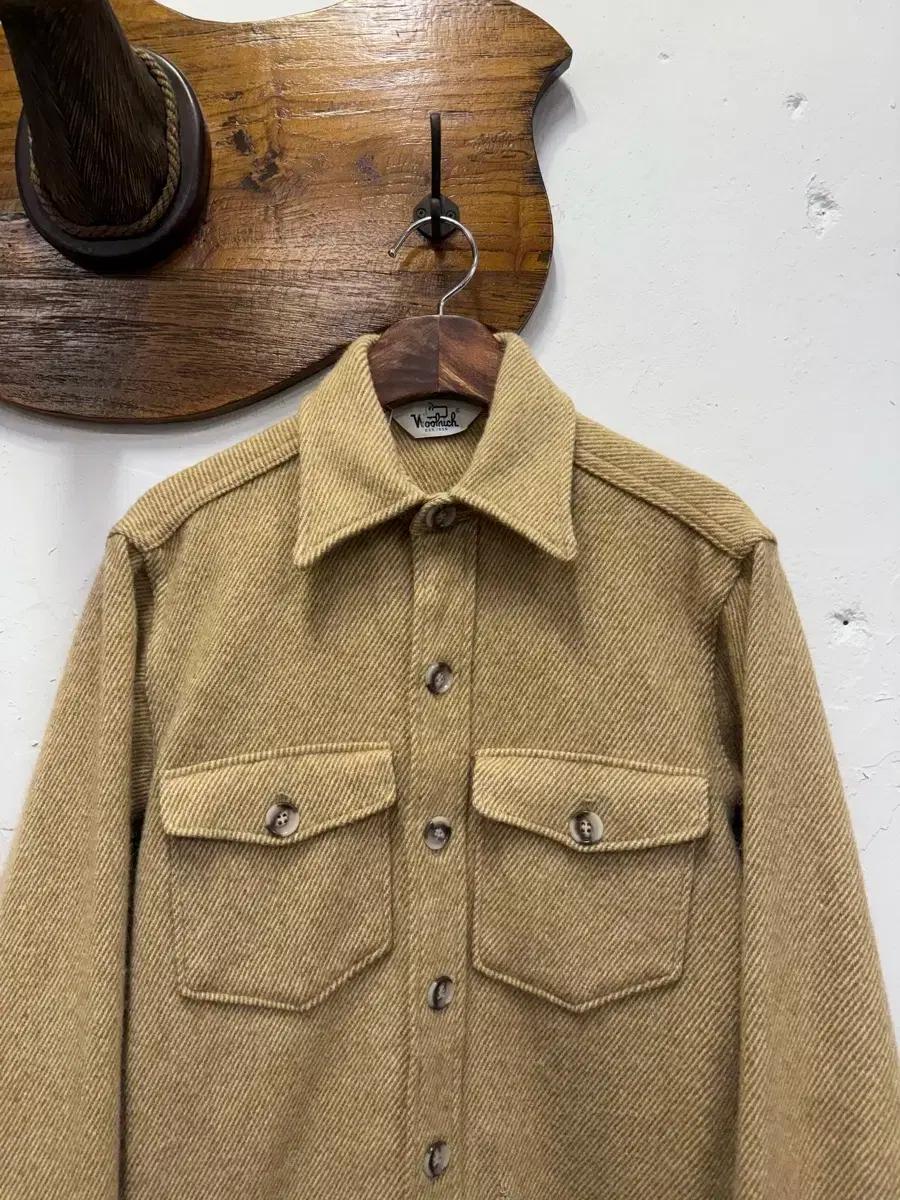 Woolrich Wool-Cotton Shirt Jacket