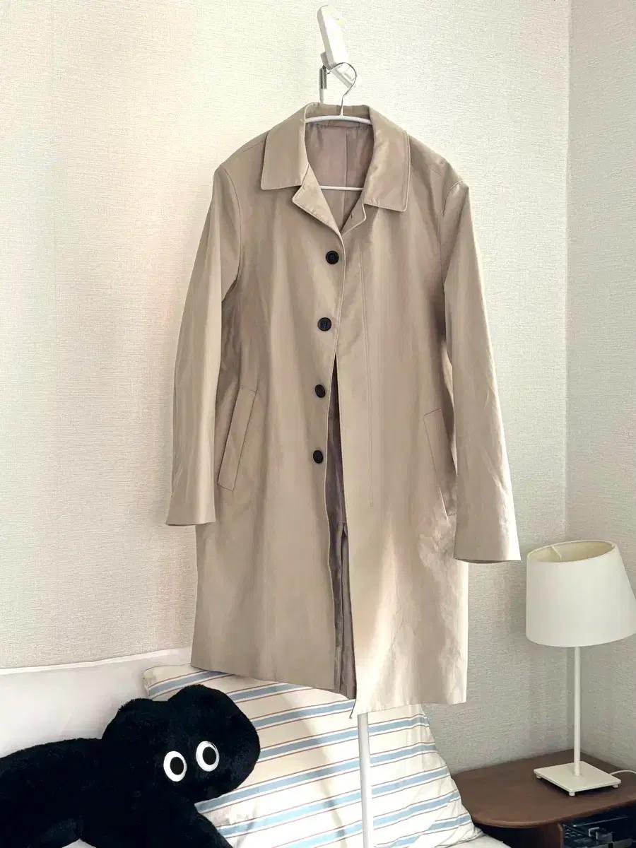 베이지 트렌치 코트 M