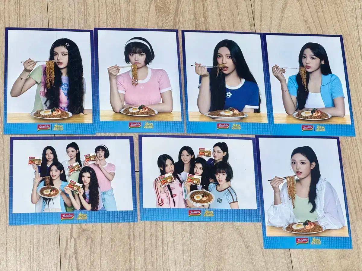 뉴진스 인도미 미고랭 포스트카드 포카 엽서세트 새상품