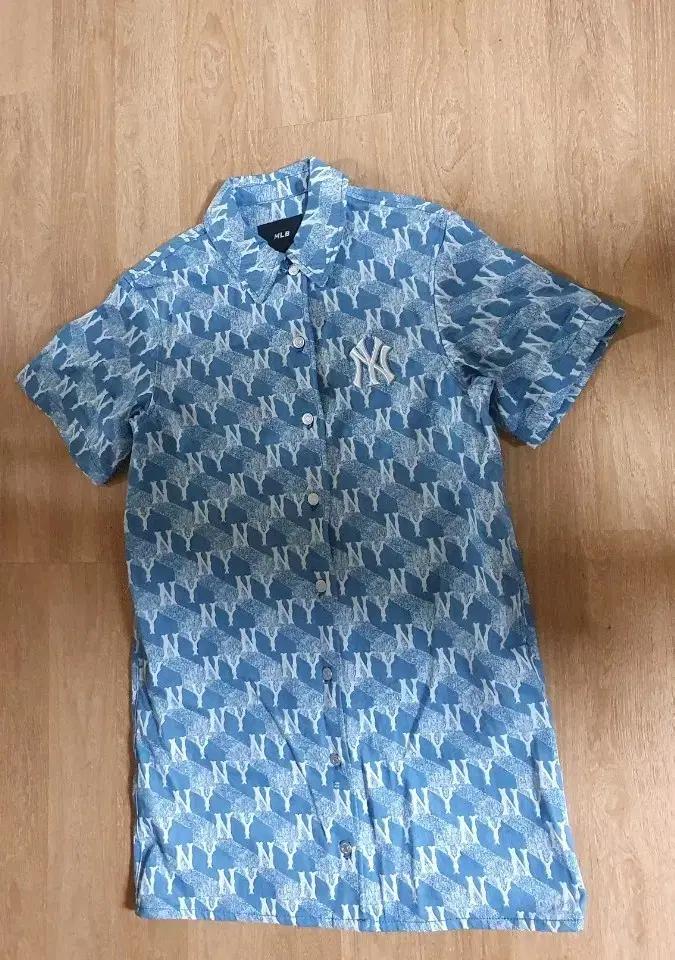 MLB 뉴욕 양키스 NY 프린트 반팔원피스XS(85)