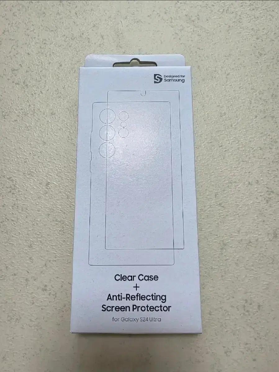 삼성 정품 갤럭시S24 울트라 클리어 케이스 커버 투명