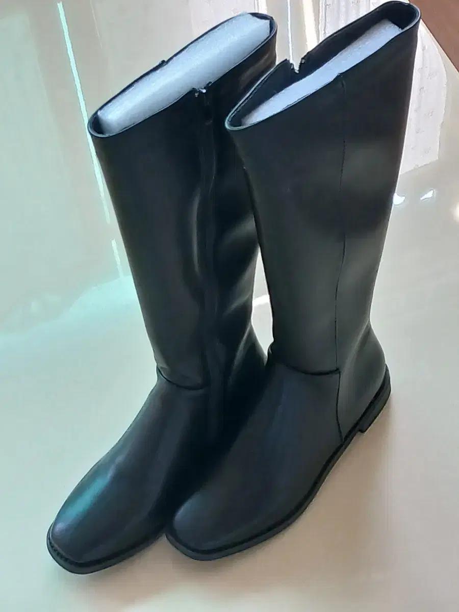 슈즈앤 블랙 롱 부츠 여성용