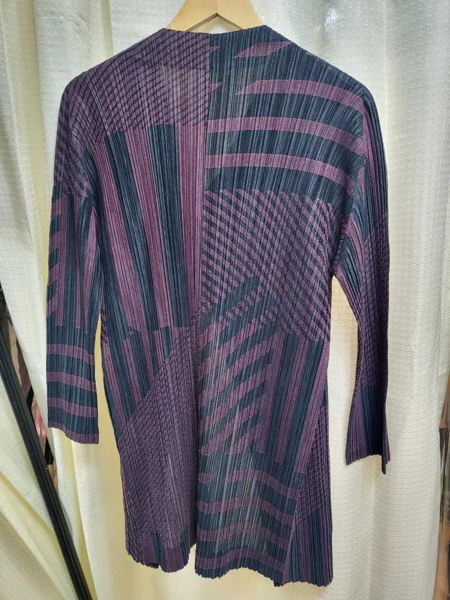 플리츠 플리즈가디건