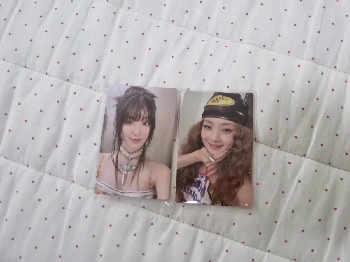 여자아이들 슈화 민니 포카