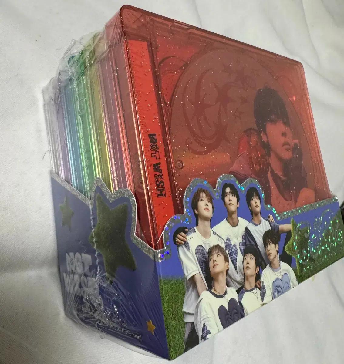 (미개봉 현물) 엔시티 위시 컬러 쥬얼 앨범 번들 세트 7종 리쿠 유우시