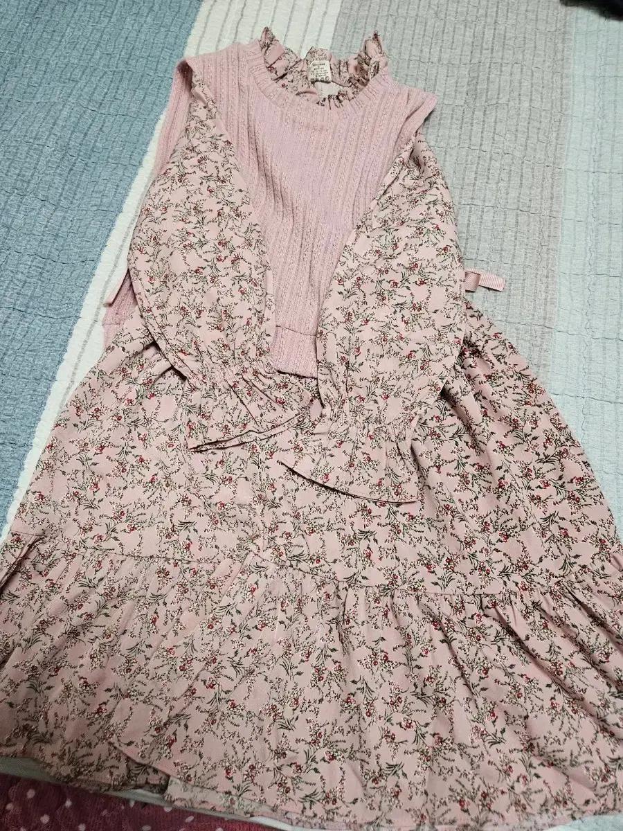 여아 봄가을 원피스(치마드림)