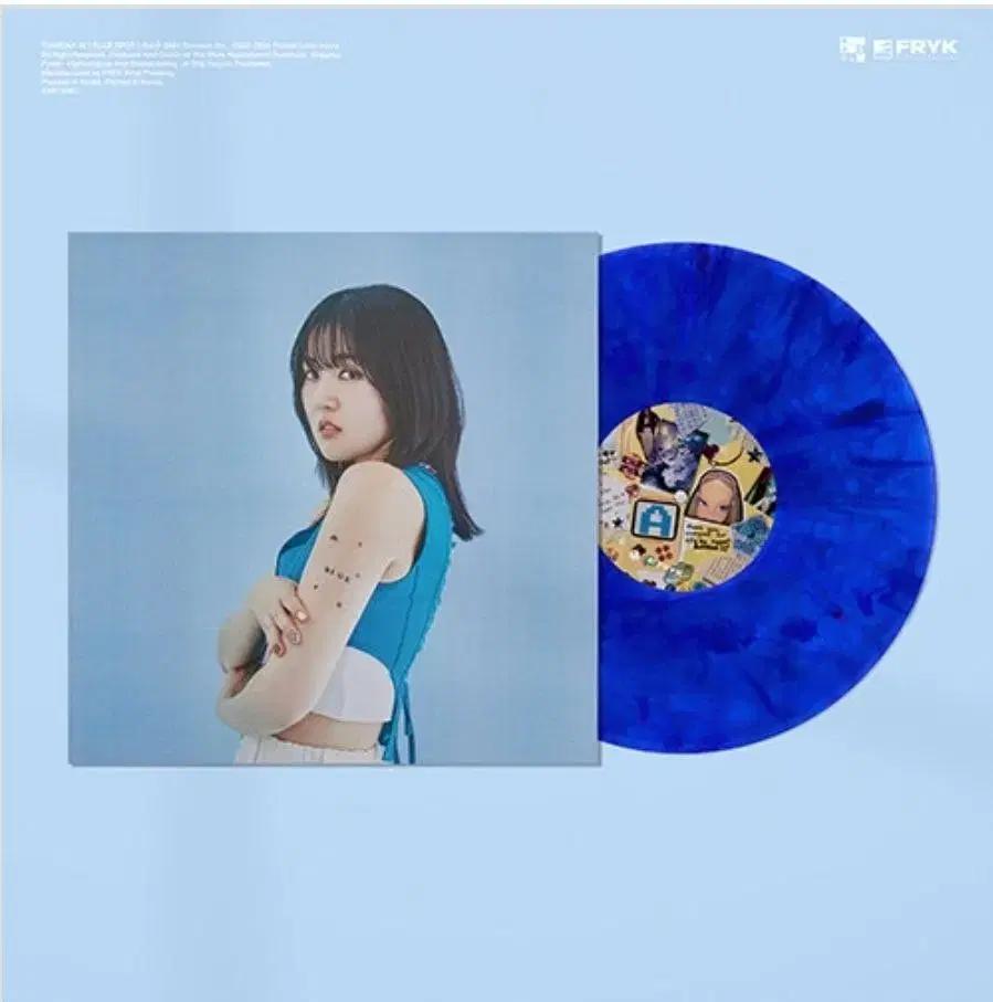 토미오카 아이 lp BLUE SPOT (미개봉)