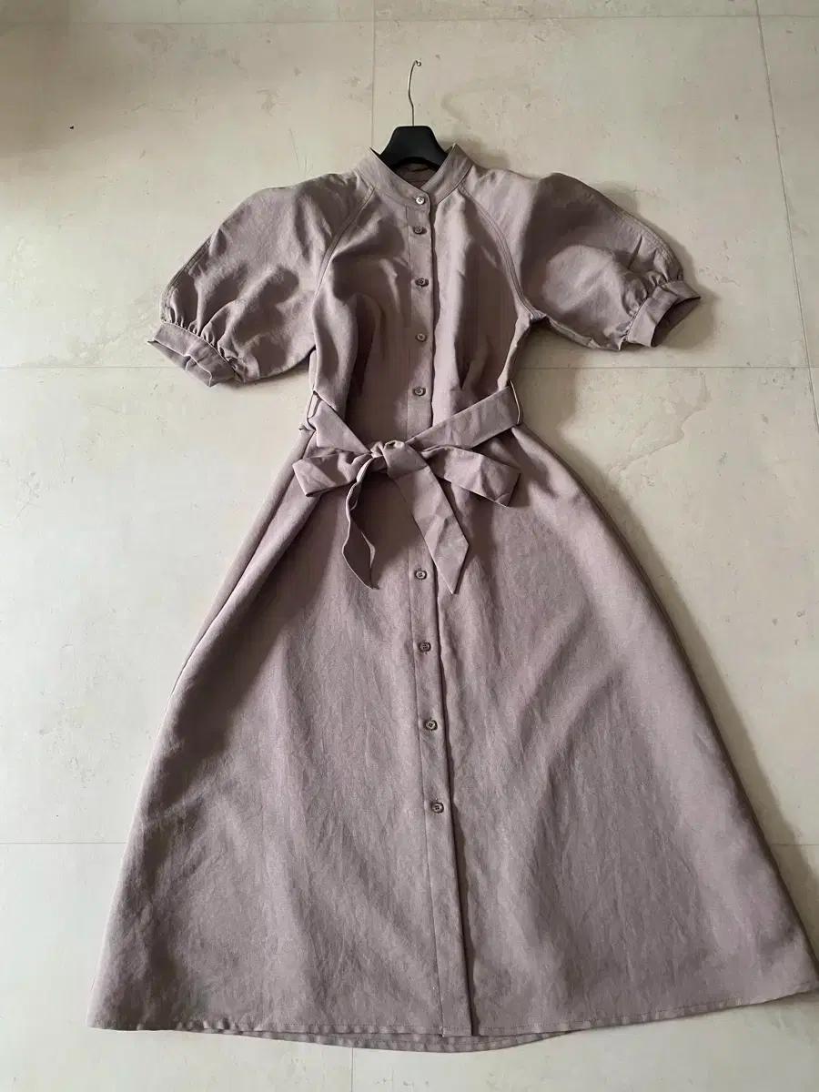 55-날씬66 새옷 상태 퍼프소매 여신 롱 원피스