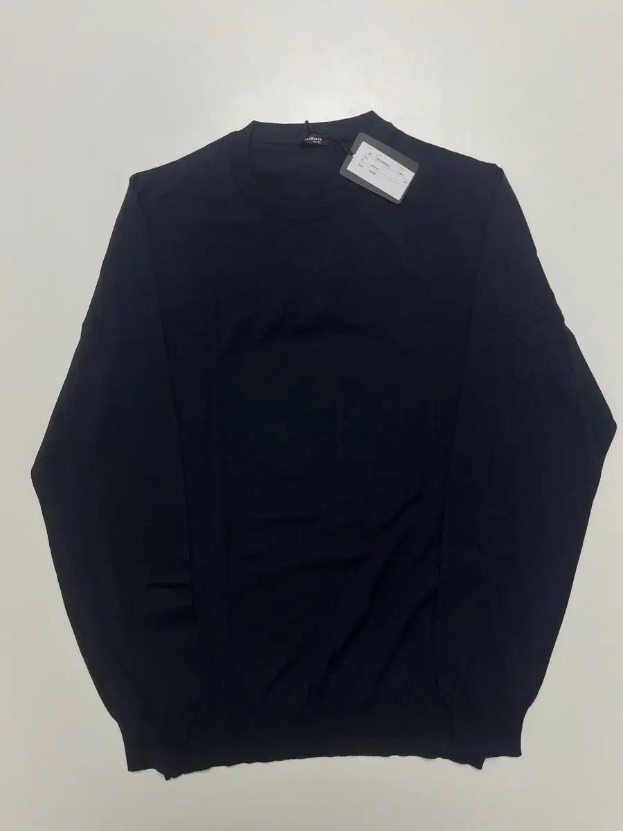 키톤 KITON 울100% 니트 스웨터 XL 네이비(새상품)