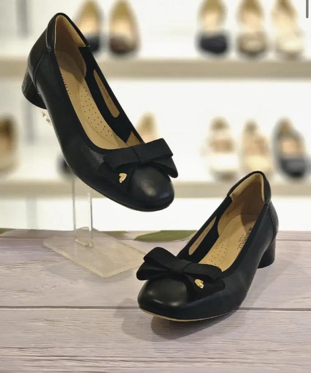 [탠디]미셸바이탠디 여성 세미 캐쥬얼 플랫슈즈 x25008 블랙 (2cm