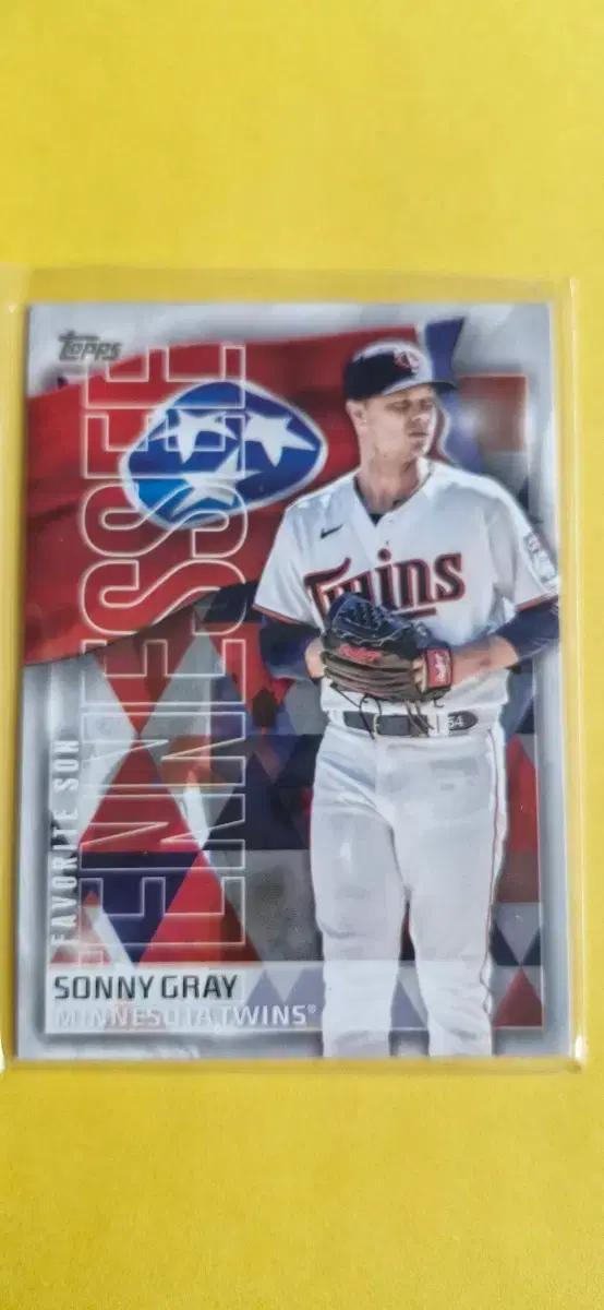MLB 미네소타 투수 소니 그레이 카드
