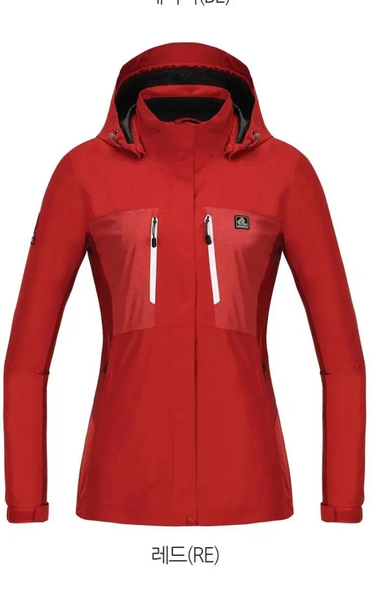 레드페이스 가을 여성 콘트라 엑스 피크러쉬 재킷  레드 90 새상품