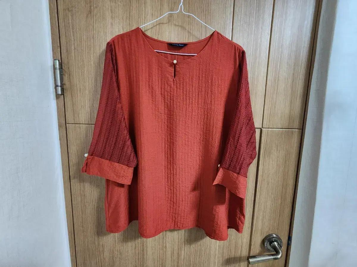 (77)여성 바네사리찌 인견 블라우스 봄여름