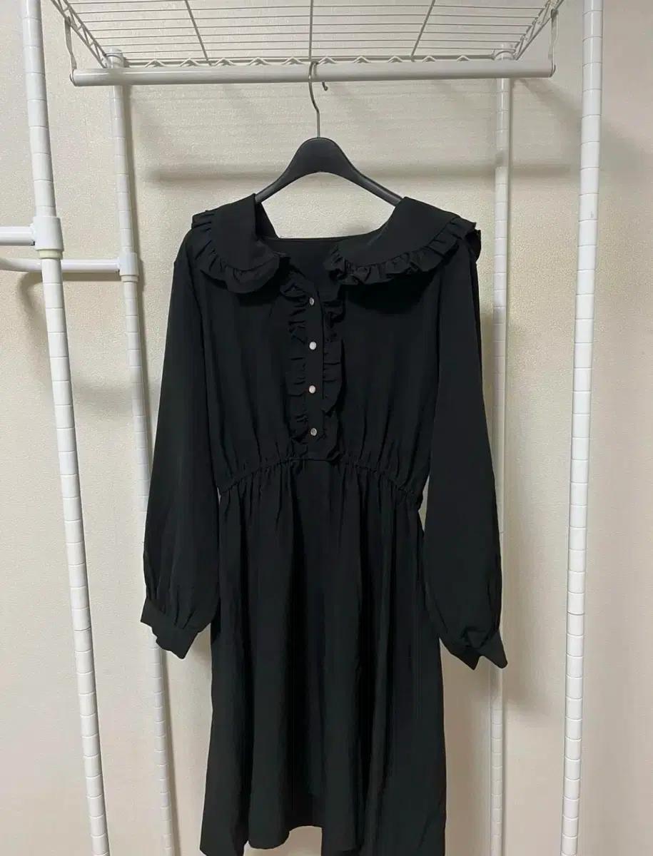 9월까지처분(일본직구)세일러 카라 셔츠 원피스