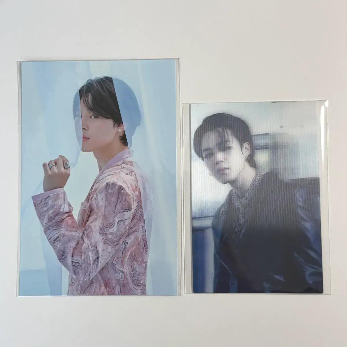 방탄 프루프 proof 스탠다드 콜랙터 지민 엽서 양도