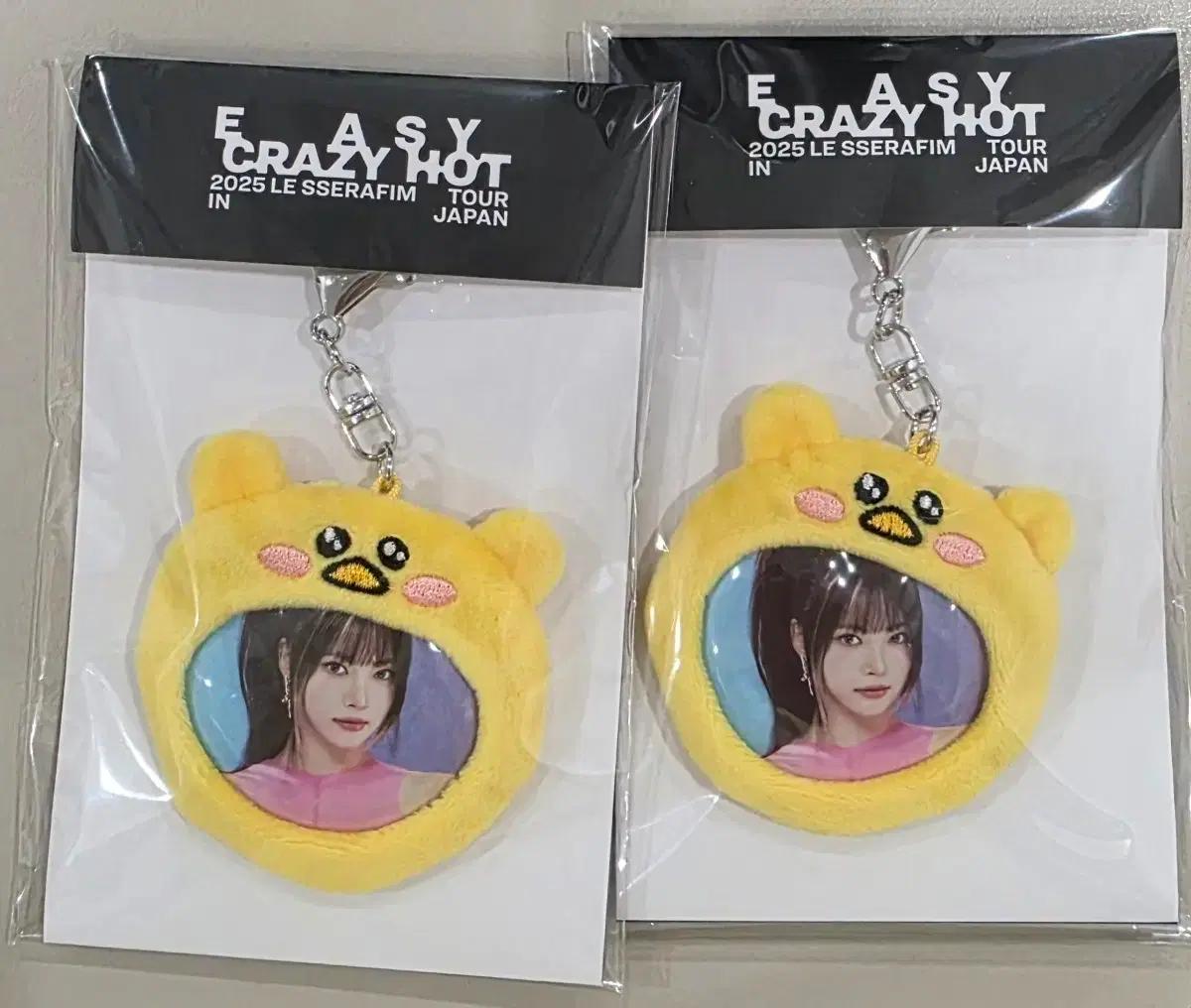 르세라핌 핌즈클럽 홍삐삐 홍은채 캔뱃지 키링 일본 투어