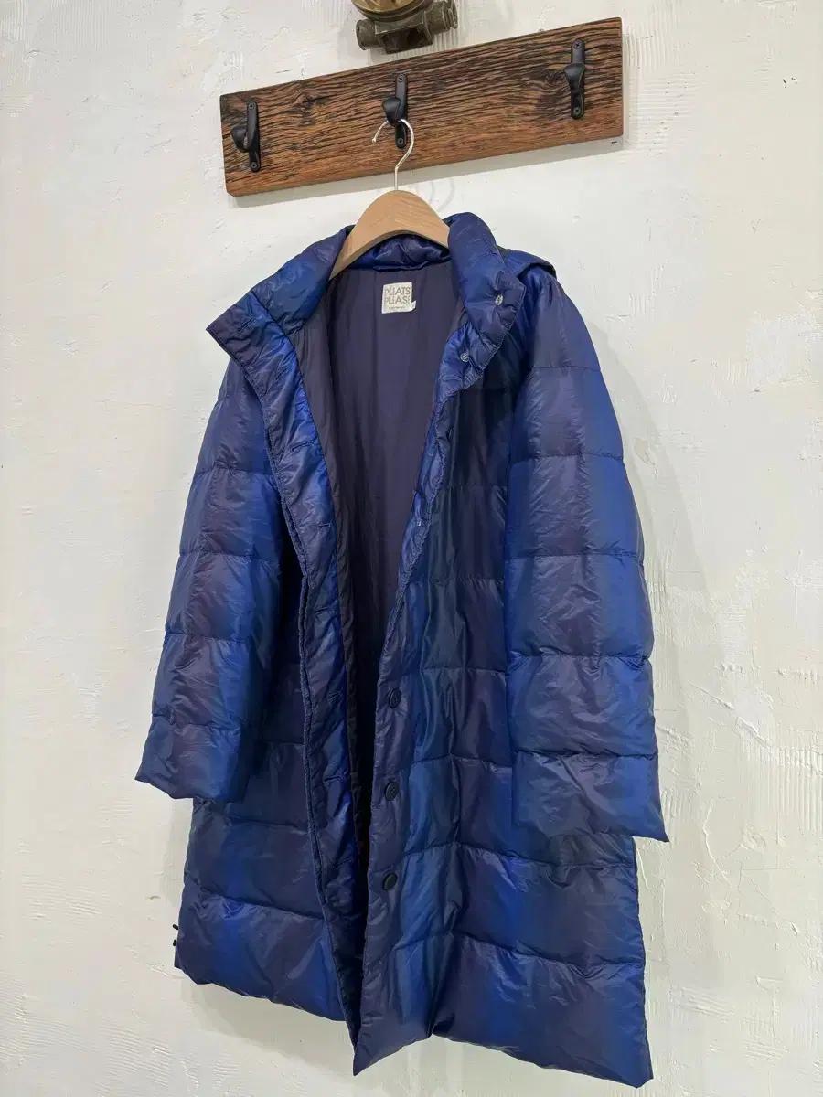 Pleats Please 플리츠플리즈 블루 타이다이 롱패딩