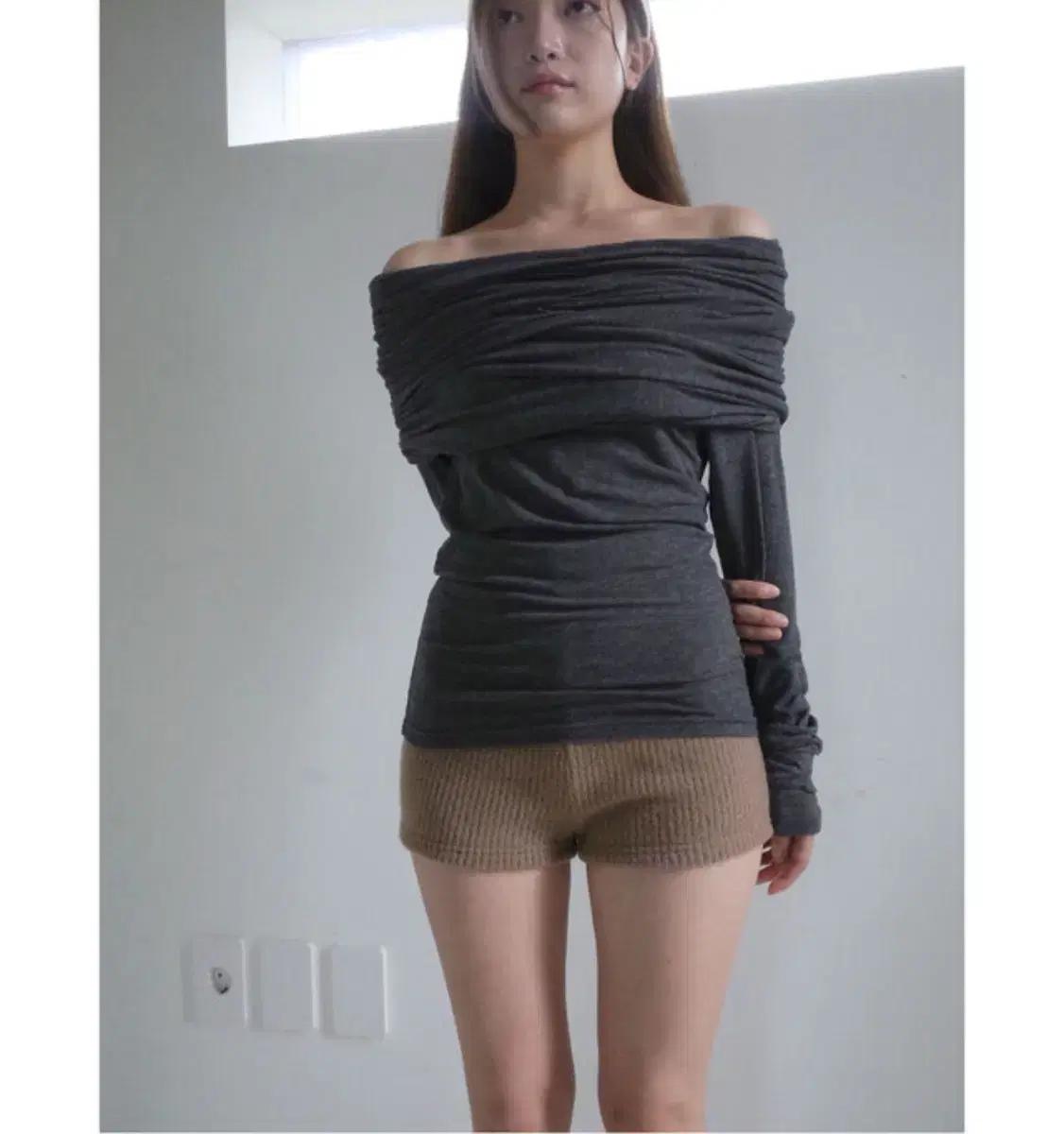 새상품) 베이비랩 니트 브리프 카멜